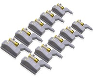 Svietidlo do skrine, záves dverí šatníka, 3LED, 10 ks Svietidlo do skrine, záves dverí šatníka, 3LED, 10 ks