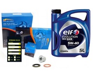 Olejové filtre ELF 5w40 RENAULT Megane 3 III 1.6 16v Olejové filtre ELF 5w40 RENAULT Megane 3 III 1.6 16v