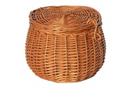 Prútený box, box, košík, fi 15 cm Prútený box, box, košík, fi 15 cm