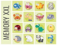 MEMORY XXL GAME animátor 32 dosiek 20x20cm MEMORY XXL GAME animátor 32 dosiek 20x20cm