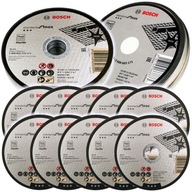 BOSCH DISK na rezanie kovu, oceľ INOX, 125/1 mm, 10 KS + CAN BOSCH DISK na rezanie kovu, oceľ INOX, 125/1 mm, 10 KS + CAN