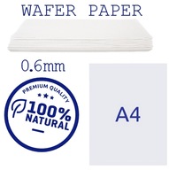 WAFLOVÝ JEDLÝ VLNOVÝ PAPIER 0,6mm A4 - 100 ks WAFLOVÝ JEDLÝ VLNOVÝ PAPIER 0,6mm A4 - 100 ks