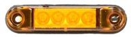 Oranžová tenká LED značkovacia lampa LD232 Oranžová tenká LED značkovacia lampa LD232