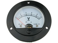 # Analógový merač kruhový voltmeter 10V / 0786