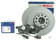 BOSCH PREDNÉ DISKY+DLOŽKY PRE AUDI A4 B5 B6 B7 288M