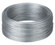 Oceľový pozinkovaný plotový kábel 1,5mm 200m Oceľový pozinkovaný plotový kábel 1,5mm 200m