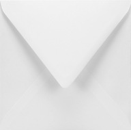 Ozdobné obálky 15x15 ZBond 120g biely trojuholník 5ks