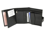Pánska peňaženka ANDRUS - Čierna ekokoža