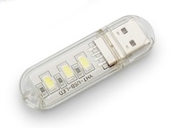 Prenosné USB LED LIGHT pre počítač, power banka