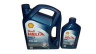 SHELL HELIX OIL HX7 5W40 5L FILTRE 4L + 1L