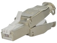 RJ45 zástrčka 8p8c kat.6a STP krútená dvojlinka 50 ks RJ45 zástrčka 8p8c kat.6a STP krútená dvojlinka 50 ks