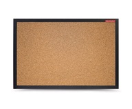 KORKOVÁ DOSKA 60x40 cm v čiernom ráme na obraz KORKOVÁ DOSKA 60x40 cm v čiernom ráme na obraz