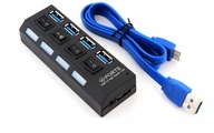SKUTOČNÝ ROZBOČOVAČ USB 3.0 pre 4 porty 5 Gb/s SKUTOČNÝ ROZBOČOVAČ USB 3.0 pre 4 porty 5 Gb/s