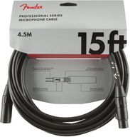 FENDER Mikrofónny kábel 4,5m XLR-XLR FENDER Mikrofónny kábel 4,5m XLR-XLR