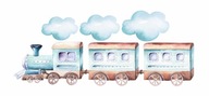 Boys World - Sada 4 kusov - Choo Train - Nálepka Boys World - Sada 4 kusov - Choo Train - Nálepka
