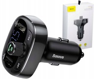 NABÍJAČKA BASEUS TRANSMITER 2xUSB FM BLUETOOTH MP3