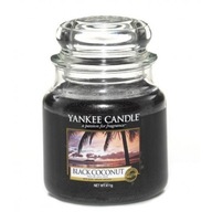 Stredná sviečka BLACK COCONUT Yankee Candle Stredná sviečka BLACK COCONUT Yankee Candle