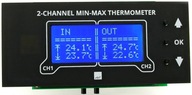 2-kanálový MIN-MAX teplomer s DIY alarmom AVT1999 2-kanálový MIN-MAX teplomer s DIY alarmom AVT1999