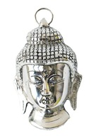 ORIENTÁLNA BUDDHA MASKA HLINÍKOVÁ KOVOVÁ INDIA ORIENTÁLNA BUDDHA MASKA HLINÍKOVÁ KOVOVÁ INDIA