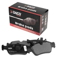 Brzdové platničky DACO FRONT BMW radu 1 3 E90 E87