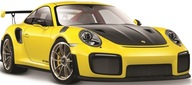 PORSCHE 911 GT2 RS žltá 1:24 model Maisto 31523 PORSCHE 911 GT2 RS žltá 1:24 model Maisto 31523