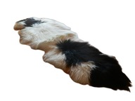 Sheepskins Biely a čierny koberec Island Sheepskin Sheepskins Biely a čierny koberec Island Sheepskin