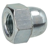 Matica prevlečná M10 DIN 1587 pozink 1kg ~ 58ks Matica prevlečná M10 DIN 1587 pozink 1kg ~ 58ks