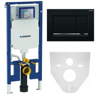 GEBERIT SLIM RÁM WC 8cm SIGMA 30 čierna GEBERIT SLIM RÁM WC 8cm SIGMA 30 čierna