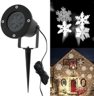 Laser / Outdoor projektor / Vianoce / Snowflakes J2297