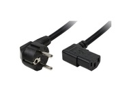 napájací kábel C13 Schuko 1,8m lomený C13 konektor napájací kábel C13 Schuko 1,8m lomený C13 konektor