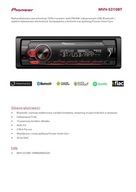 PIONEER MVH-S310BT AUTORÁDIO BT MP3 USB