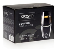 KROSNO Legend poháre na tequilu na vodku 80ml 6 ks