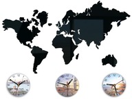 POUŽITÉ HODINY MAPA SVETA XLL MODERNÝ DARČEK POUŽITÉ HODINY MAPA SVETA XLL MODERNÝ DARČEK