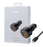 Autonabíjačka AUKEY 2xUSB QC 3.0 Výkon 36W Autonabíjačka AUKEY 2xUSB QC 3.0 Výkon 36W