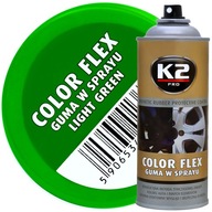 K2 Color Flex RUBBER SPREJ ZELENÝ NÁTER K2 Color Flex RUBBER SPREJ ZELENÝ NÁTER