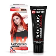 PaintGlow NEON UV Red UV toner na farbenie vlasov