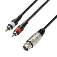 ADAM HALL K3YFCC SIGNÁLNY KÁBEL XLR - 2x RCA 6m ADAM HALL K3YFCC SIGNÁLNY KÁBEL XLR - 2x RCA 6m
