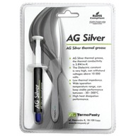 AG Silver 3g termálna pasta, účinná striebro so špachtľou AG Silver 3g termálna pasta, účinná striebro so špachtľou