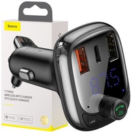 BASEUS FM TRANSMITER RÝCHLA NABÍJAČKA DO AUTOMOBILKU QC4.0 PD TYP-C 5A 36W BASEUS FM TRANSMITER RÝCHLA NABÍJAČKA DO AUTOMOBILKU QC4.0 PD TYP-C 5A 36W