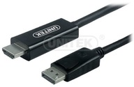 Unitek Y-5118C DisplayPort HDMI Premium 1,8 m kábel Unitek Y-5118C DisplayPort HDMI Premium 1,8 m kábel