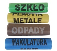 Vrecia na odpadky 60l NA SEGREGÁCIU SET 4x50ks Vrecia na odpadky 60l NA SEGREGÁCIU SET 4x50ks