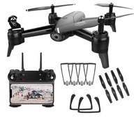 SG106 DRONE DOUBLE CAMERA 4K HD WIFI FPV BLACK PRO MINI RC 2 FLY KAMERY SG106 DRONE DOUBLE CAMERA 4K HD WIFI FPV BLACK PRO MINI RC 2 FLY KAMERY