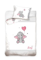 POSTEĽNOSŤ 100x135 OBOJSTRANNÉ Bábätko Elephant HUG 100% BAVLNA POSTEĽNOSŤ 100x135 OBOJSTRANNÉ Bábätko Elephant HUG 100% BAVLNA