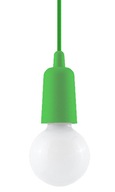 Závesné svietidlo DIEGO 1 Green SOLLUX pre dieťa