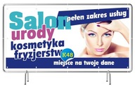 Reklamný banner 2x1 - Salón krásy - Projekt zadarmo Reklamný banner 2x1 - Salón krásy - Projekt zadarmo