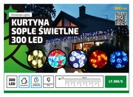 ZÁCLONA ICOPLE 300 LED 15m VONKAJŠÍ ČASOVAČ MODRÁ ZÁCLONA ICOPLE 300 LED 15m VONKAJŠÍ ČASOVAČ MODRÁ