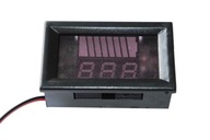 Indikátor nabitia batérie 24-60V voltmeter