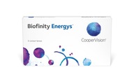 Biofinity Energys mesačné šošovky 6 ks -3,00
