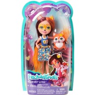 Bábika Barbie Enchantimals + zvieratko Felicity Fox a Flick