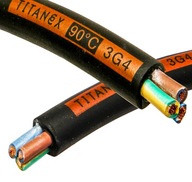 HELUKABEL 3x4 TITANEX kábel gumený kábel 1m HELUKABEL 3x4 TITANEX kábel gumený kábel 1m